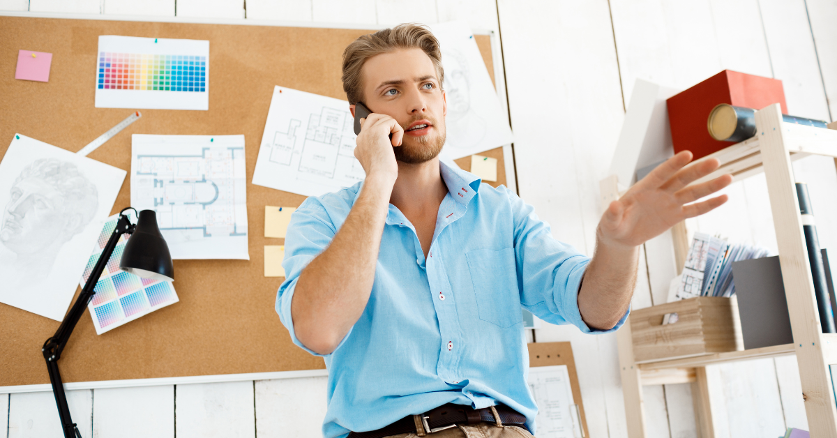 Small business owner overwhelmed by manual customer follow-up tasks.